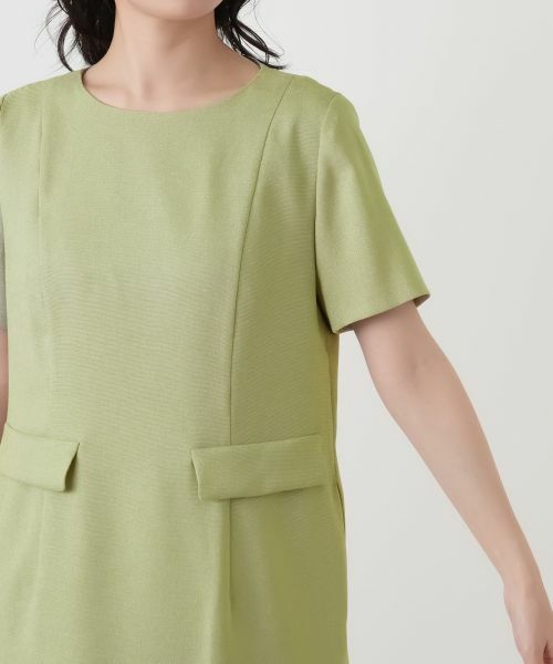 Leilian / レリアン ドレス | ミディ丈サックワンピース | 詳細15