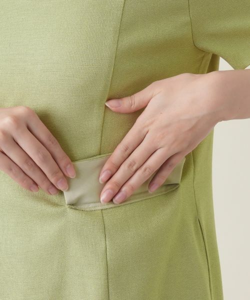 Leilian / レリアン ドレス | ミディ丈サックワンピース | 詳細16