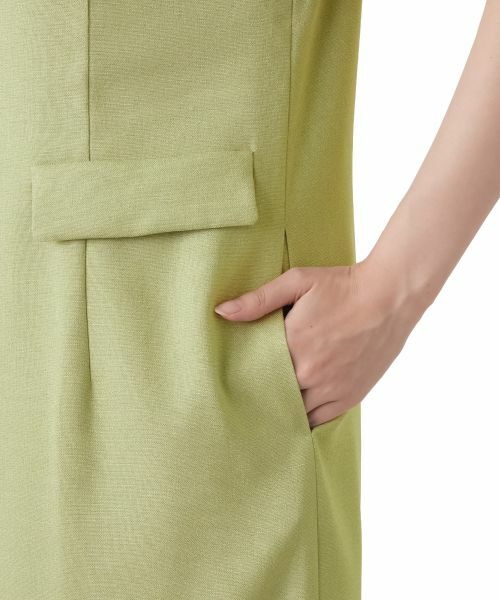 Leilian / レリアン ドレス | ミディ丈サックワンピース | 詳細17