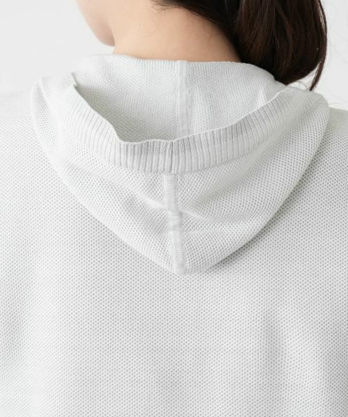 Leilian / レリアン テーラードジャケット | フーデッドラメニットベスト | 詳細11