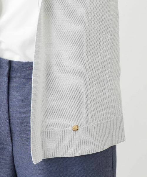Leilian / レリアン テーラードジャケット | フーデッドラメニットベスト | 詳細13