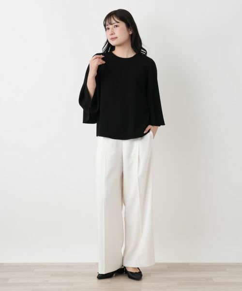 Leilian / レリアン シャツ・ブラウス | フレアスリーブブラウス | 詳細1