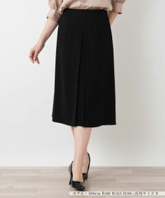 Leilian / レリアン ミニ・ひざ丈スカート | インバーテッドプリーツスカート