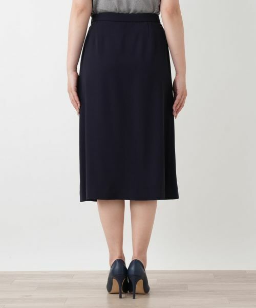 Leilian / レリアン ミニ・ひざ丈スカート | インバーテッドプリーツスカート | 詳細10