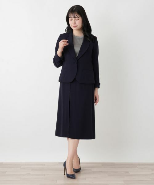 Leilian / レリアン ミニ・ひざ丈スカート | インバーテッドプリーツスカート | 詳細5