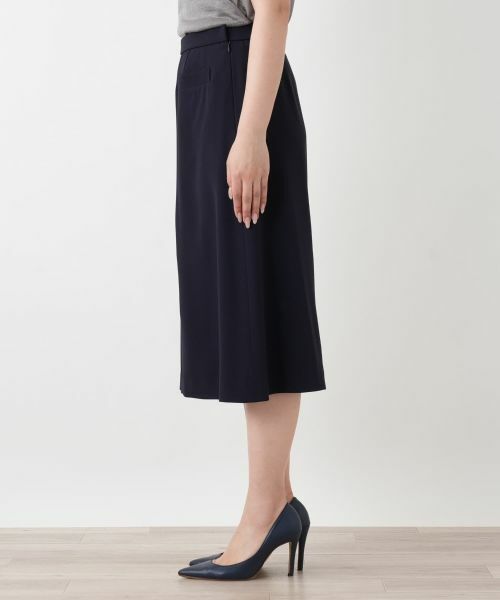 Leilian / レリアン ミニ・ひざ丈スカート | インバーテッドプリーツスカート | 詳細9