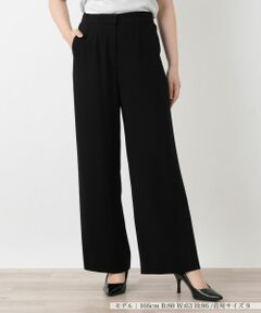 Leilian / レリアン その他パンツ | タックストレートパンツ