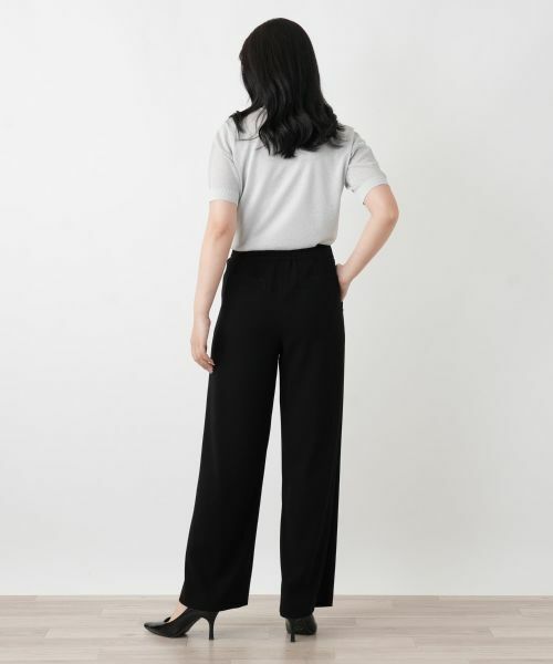 Leilian / レリアン その他パンツ | タックストレートパンツ | 詳細3