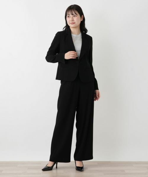 Leilian / レリアン その他パンツ | タックストレートパンツ | 詳細4