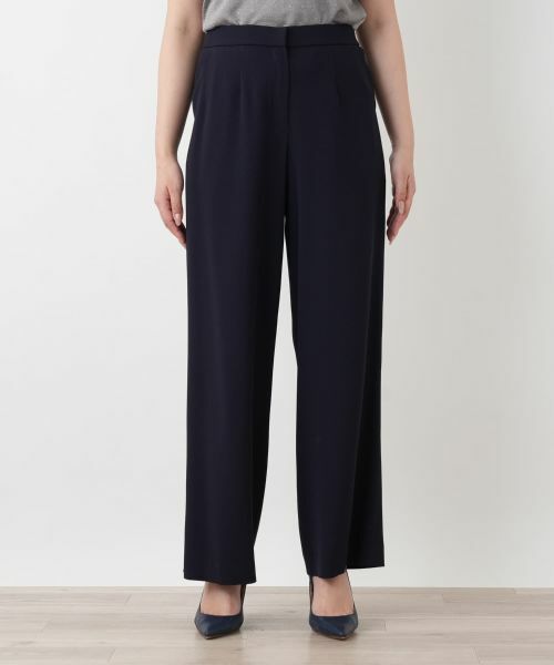 Leilian / レリアン その他パンツ | タックストレートパンツ | 詳細8