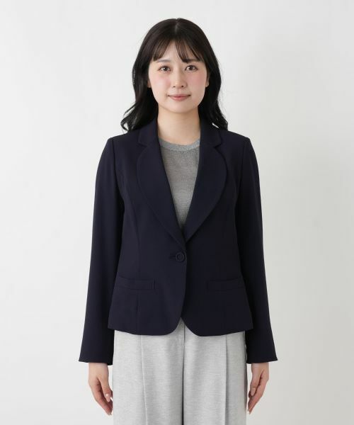 Leilian / レリアン テーラードジャケット | バックペプラムジャケット | 詳細10