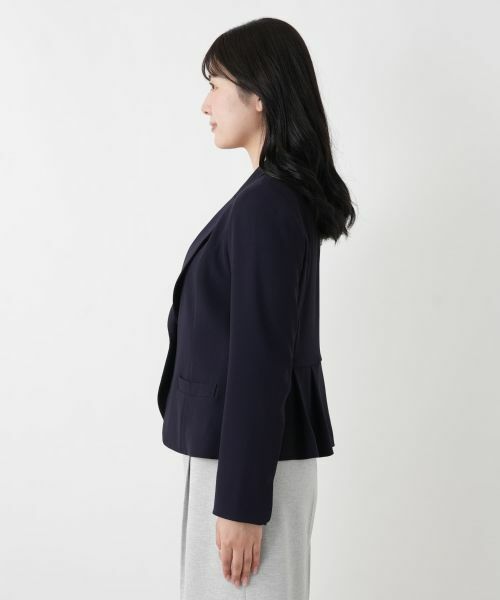 Leilian / レリアン テーラードジャケット | バックペプラムジャケット | 詳細11