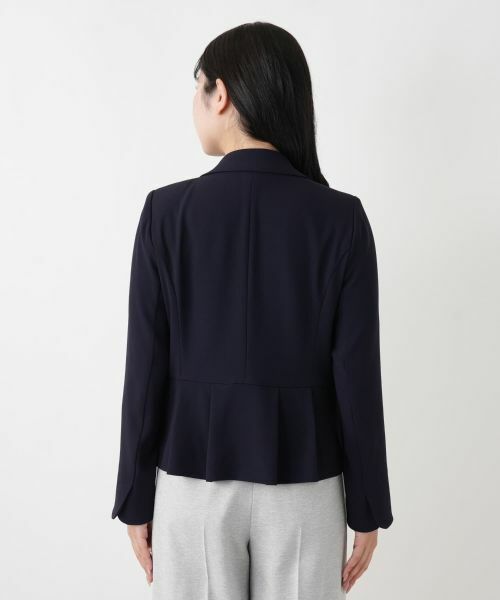 Leilian / レリアン テーラードジャケット | バックペプラムジャケット | 詳細12