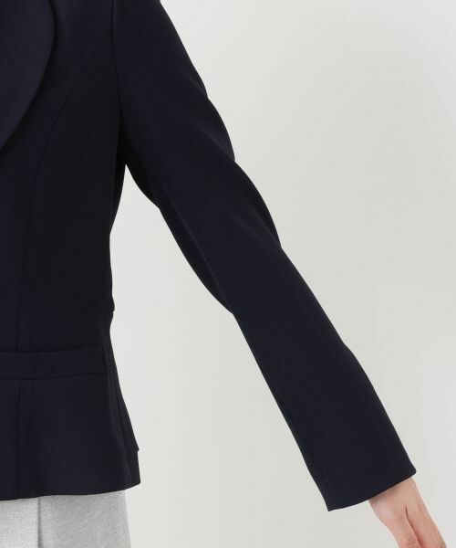 Leilian / レリアン テーラードジャケット | バックペプラムジャケット | 詳細15