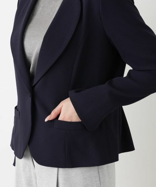 Leilian / レリアン テーラードジャケット | バックペプラムジャケット | 詳細16