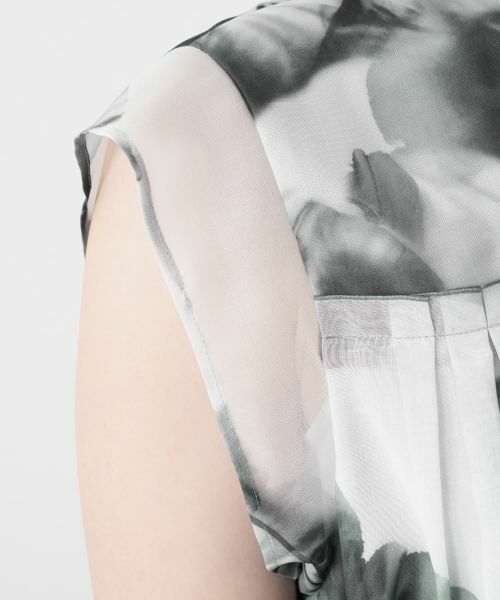 Leilian / レリアン ドレス | プリントフレアワンピース | 詳細14