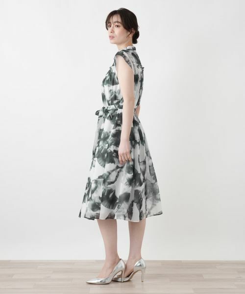 Leilian / レリアン ドレス | プリントフレアワンピース | 詳細2