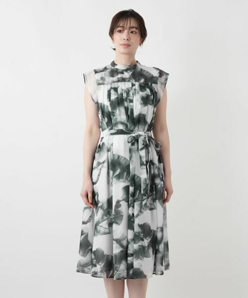 Leilian / レリアン ドレス | プリントフレアワンピース | 詳細5