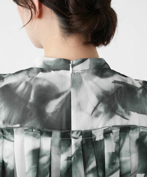 Leilian / レリアン ドレス | プリントフレアワンピース | 詳細9