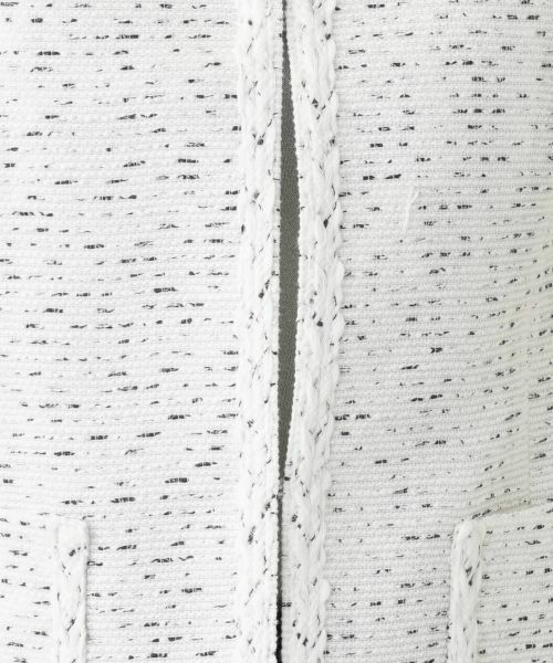 Leilian / レリアン テーラードジャケット | ツイードノーカラージャケット | 詳細15