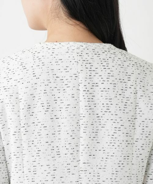 Leilian / レリアン テーラードジャケット | ツイードノーカラージャケット | 詳細8