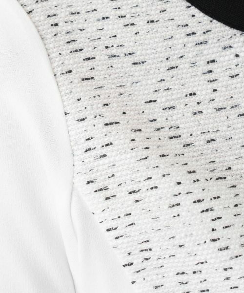 Leilian / レリアン カーディガン・ボレロ | ツイード切替クルーネックカーディガン | 詳細12