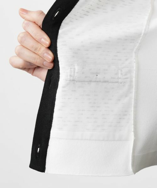 Leilian / レリアン カーディガン・ボレロ | ツイード切替クルーネックカーディガン | 詳細13