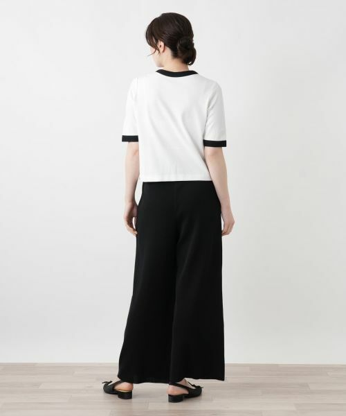 Leilian / レリアン カーディガン・ボレロ | ツイード切替クルーネックカーディガン | 詳細3