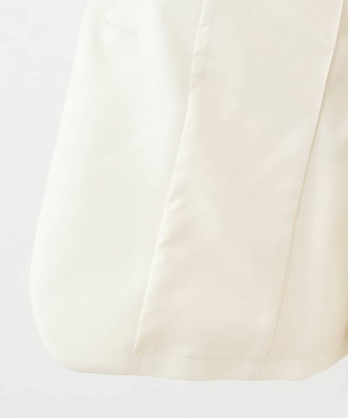 Leilian / レリアン テーラードジャケット | ノーカラーVネックジャケット | 詳細17