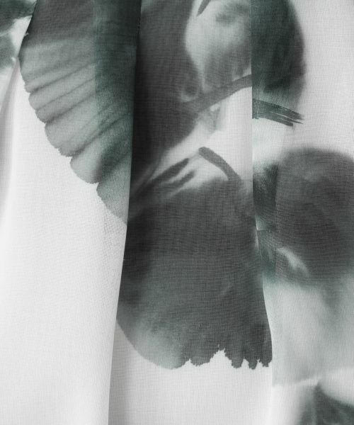 Leilian / レリアン シャツ・ブラウス | プリントフレンチスリーブブラウス | 詳細13