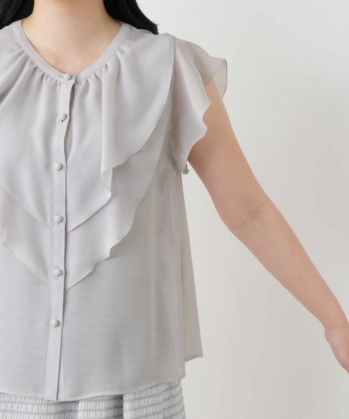 Leilian / レリアン シャツ・ブラウス | ラッフルフリルブラウス | 詳細19