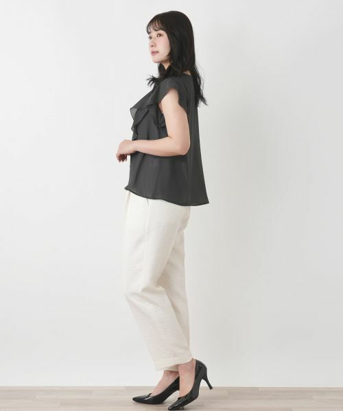 Leilian / レリアン シャツ・ブラウス | ラッフルフリルブラウス | 詳細2