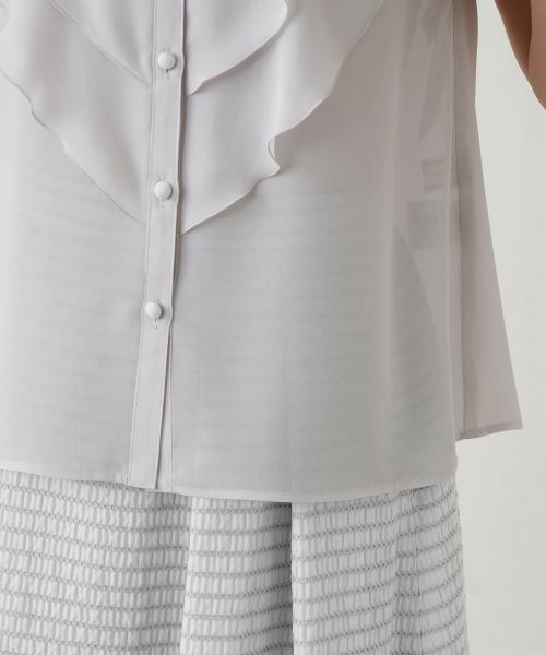 Leilian / レリアン シャツ・ブラウス | ラッフルフリルブラウス | 詳細20