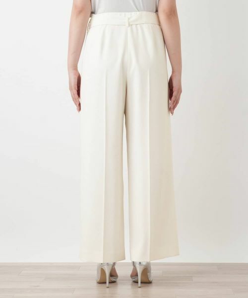 Leilian / レリアン その他パンツ | リボンベルトワイドパンツ | 詳細11