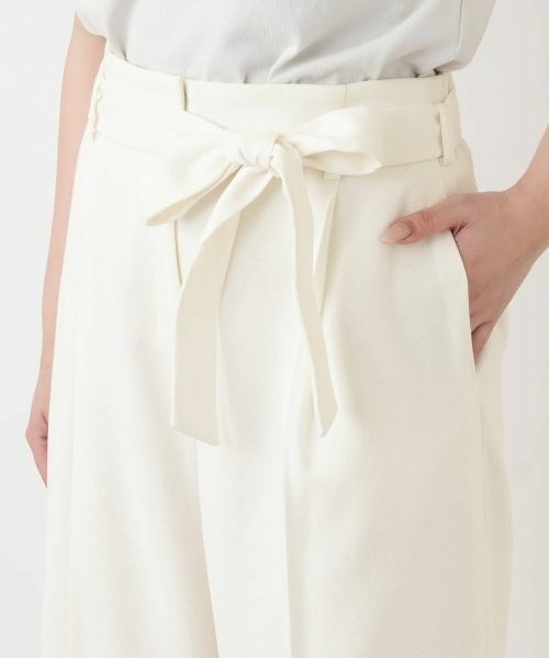 Leilian / レリアン その他パンツ | リボンベルトワイドパンツ | 詳細14