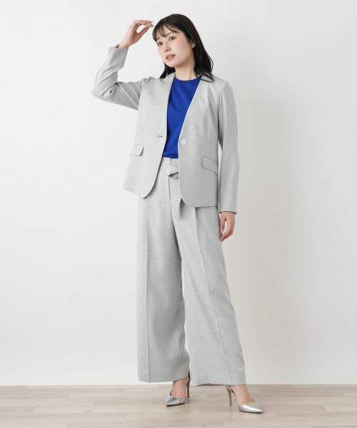 Leilian / レリアン その他パンツ | リボンベルトワイドパンツ | 詳細4