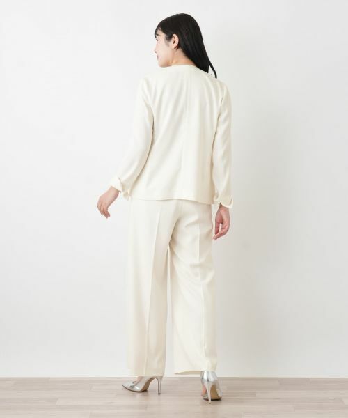 Leilian / レリアン その他パンツ | リボンベルトワイドパンツ | 詳細7