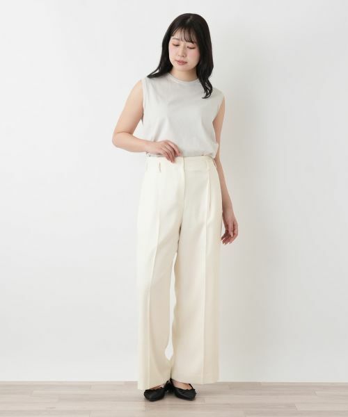 Leilian / レリアン その他パンツ | リボンベルトワイドパンツ | 詳細8