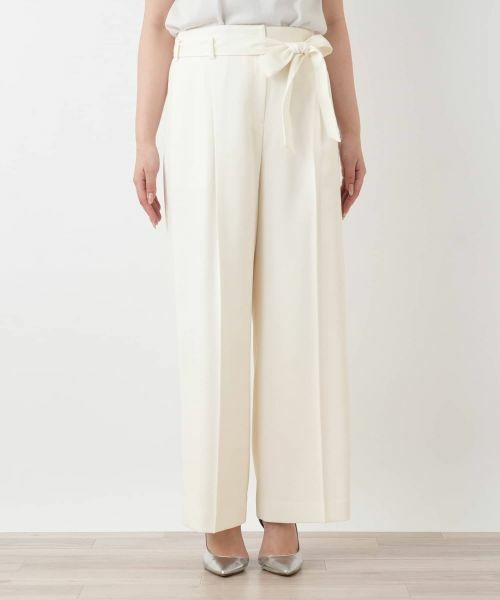 Leilian / レリアン その他パンツ | リボンベルトワイドパンツ | 詳細9
