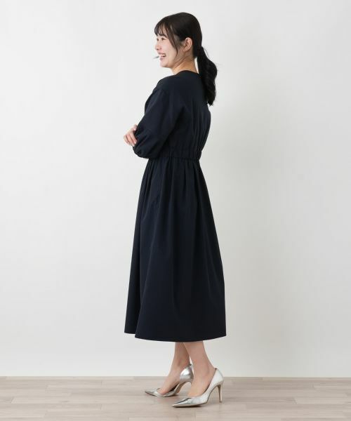 Leilian / レリアン ドレス | ウエストリボンフレアワンピース【MUSE BY ROCHAS Premiere】 | 詳細2