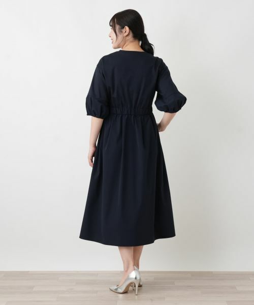 Leilian / レリアン ドレス | ウエストリボンフレアワンピース【MUSE BY ROCHAS Premiere】 | 詳細3