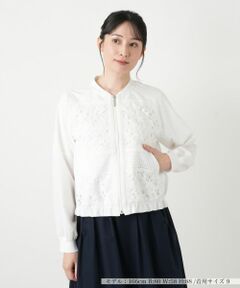 Leilian / レリアン テーラードジャケット | デザインレースジャケット【2026_4月カタログ】【MUSE BY ROCHAS Premiere】