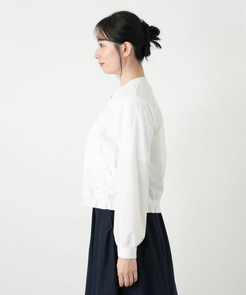 Leilian / レリアン テーラードジャケット | デザインレースジャケット【2026_4月カタログ】【MUSE BY ROCHAS Premiere】 | 詳細10