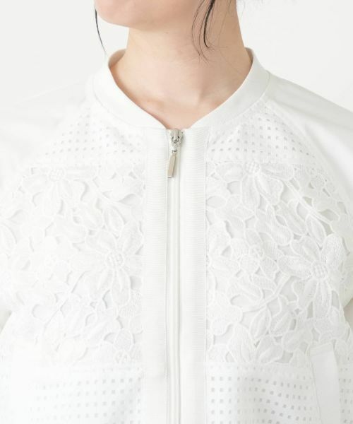 Leilian / レリアン テーラードジャケット | デザインレースジャケット【2026_4月カタログ】【MUSE BY ROCHAS Premiere】 | 詳細12