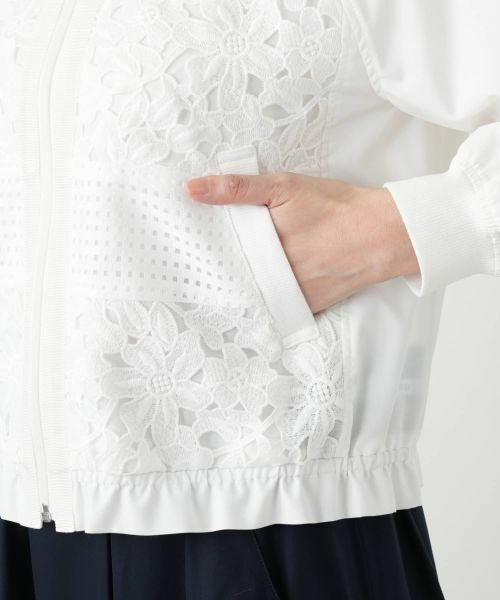 Leilian / レリアン テーラードジャケット | デザインレースジャケット【2026_4月カタログ】【MUSE BY ROCHAS Premiere】 | 詳細15