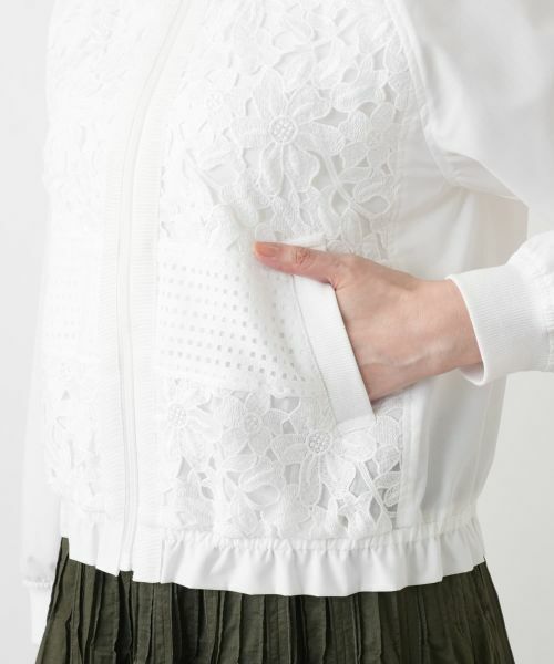 Leilian / レリアン テーラードジャケット | デザインレースジャケット【2026_4月カタログ】【MUSE BY ROCHAS Premiere】 | 詳細30