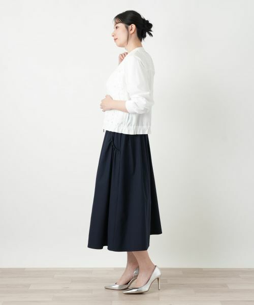 Leilian / レリアン テーラードジャケット | デザインレースジャケット【2026_4月カタログ】【MUSE BY ROCHAS Premiere】 | 詳細7