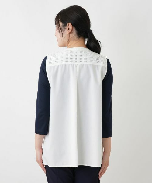 Leilian / レリアン テーラードジャケット | ジップアップレースベスト【MUSE BY ROCHAS Premiere】 | 詳細11