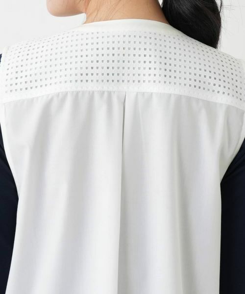 Leilian / レリアン テーラードジャケット | ジップアップレースベスト【MUSE BY ROCHAS Premiere】 | 詳細13