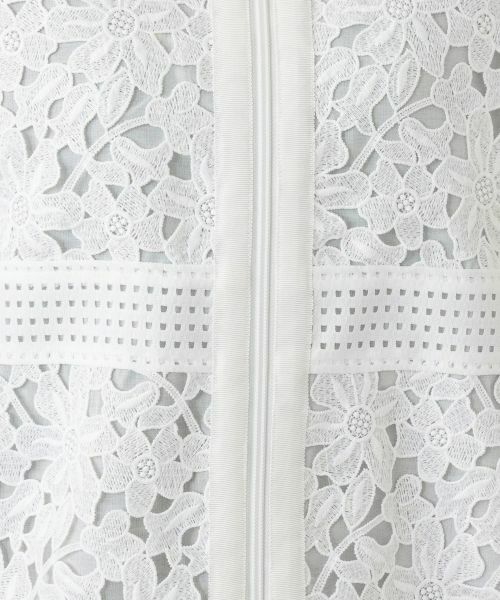 Leilian / レリアン テーラードジャケット | ジップアップレースベスト【MUSE BY ROCHAS Premiere】 | 詳細17